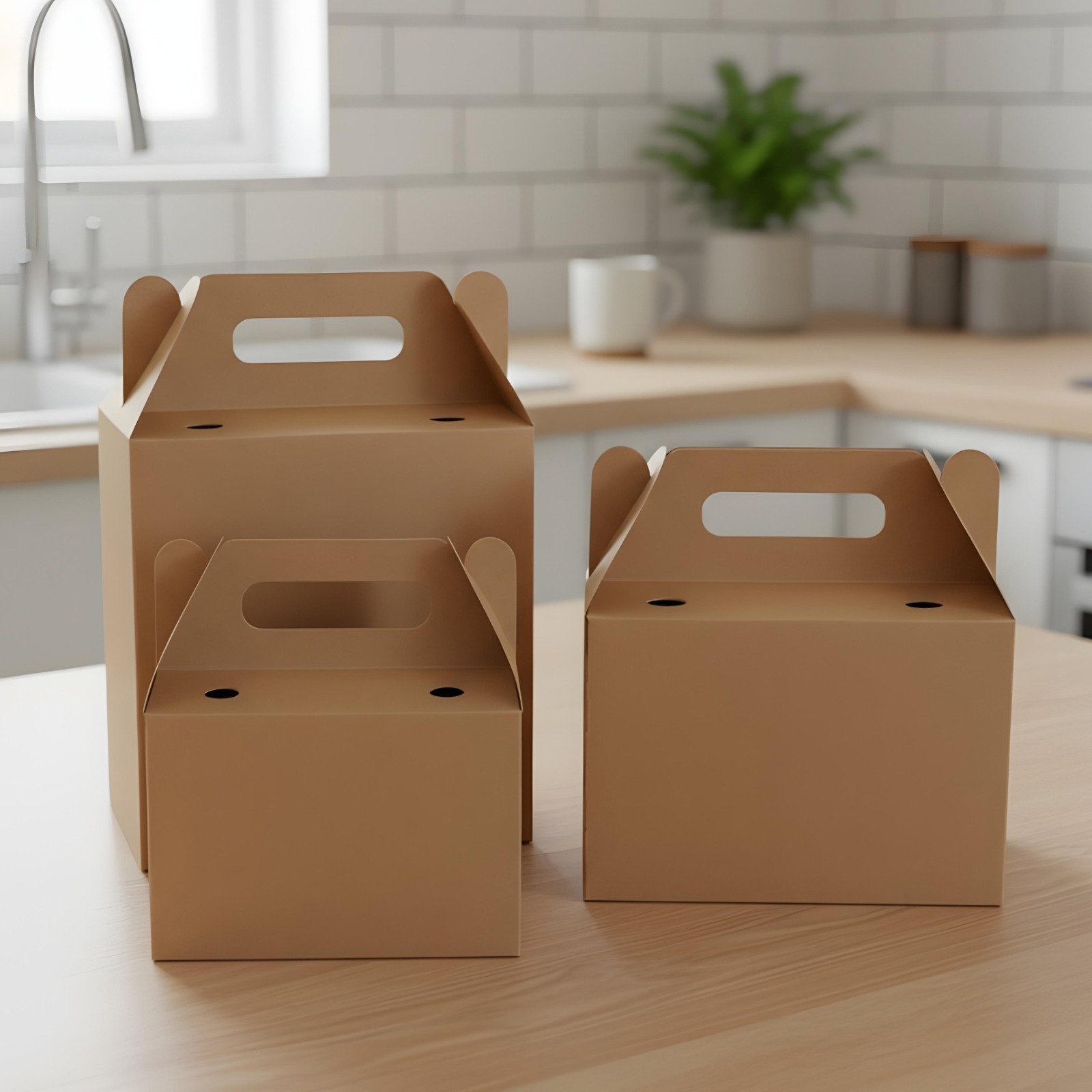 صندوق وجبات أوفست يدوية صغيرة