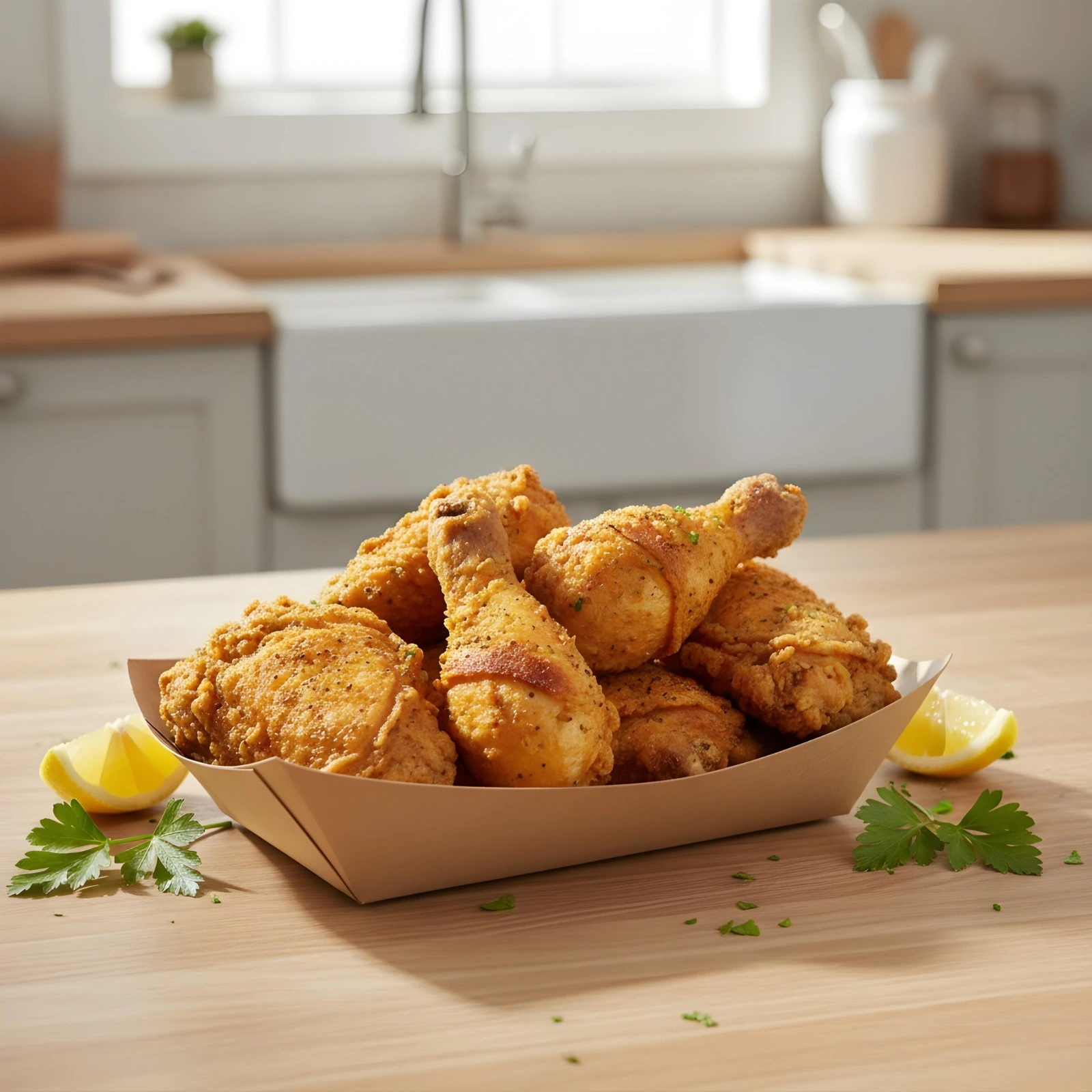 صينية ورق كرافت حجم واحد