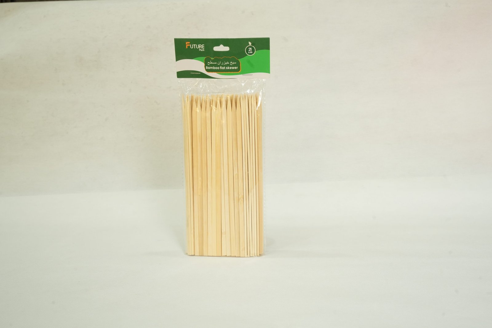 سيخ خيزران مسطح 21cm