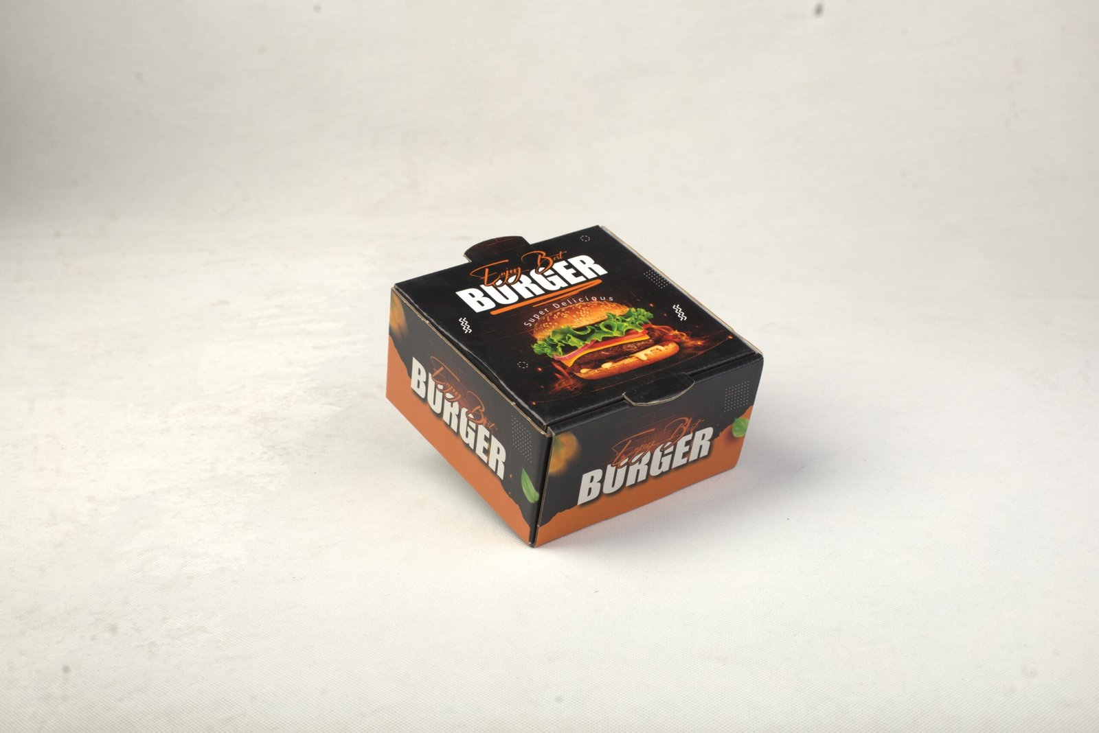 علبة برغر دمج